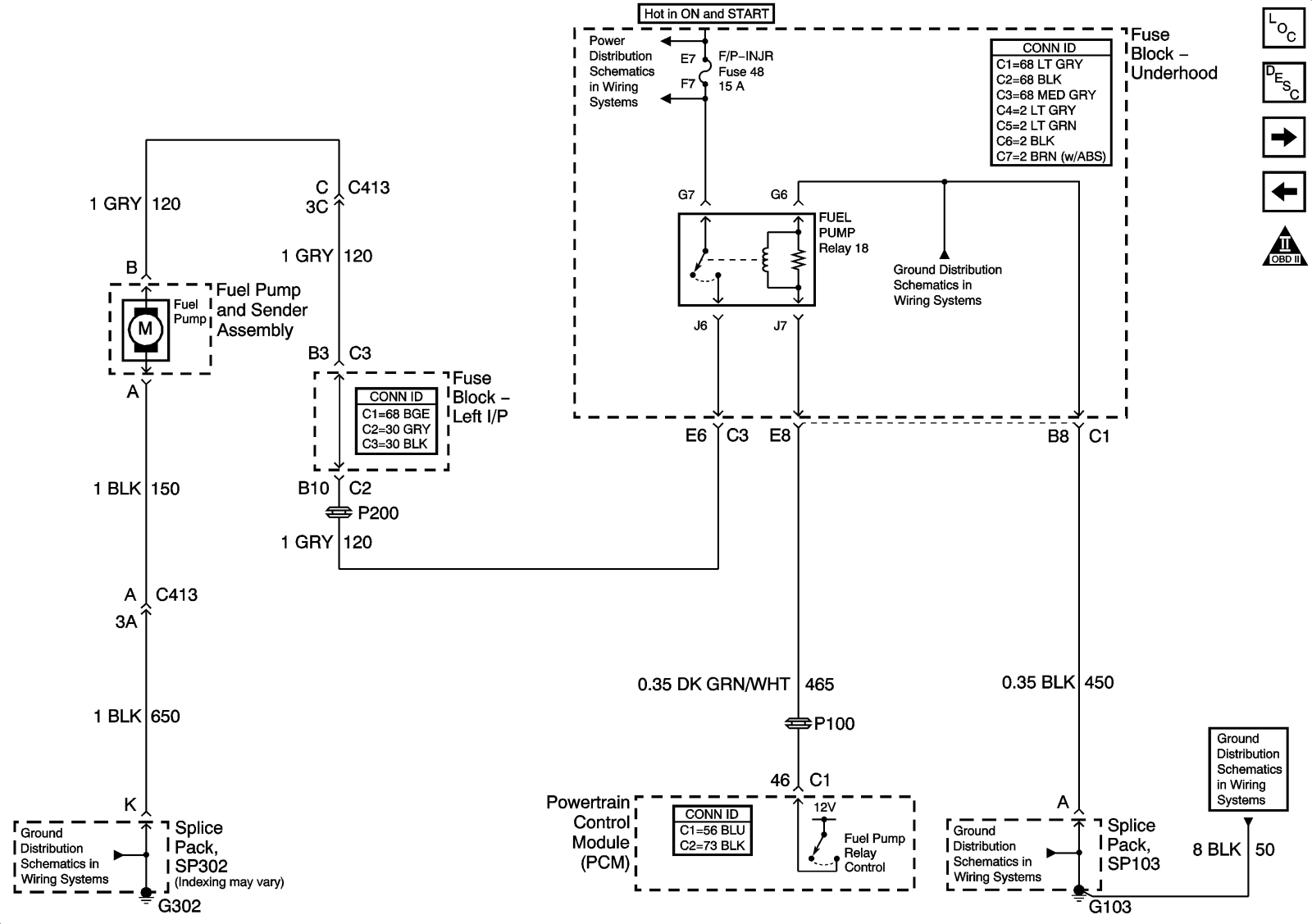 Pontiac Grand AM 2003 wiring diagrams